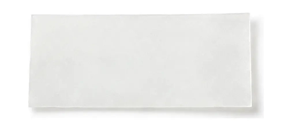 A single translucent dissolving nicotine film strip
